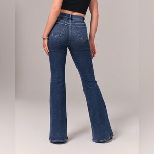 Abercrombie ultra high rise vintage flare jeans